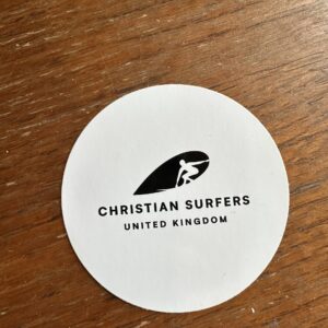 White CSUK Sticker